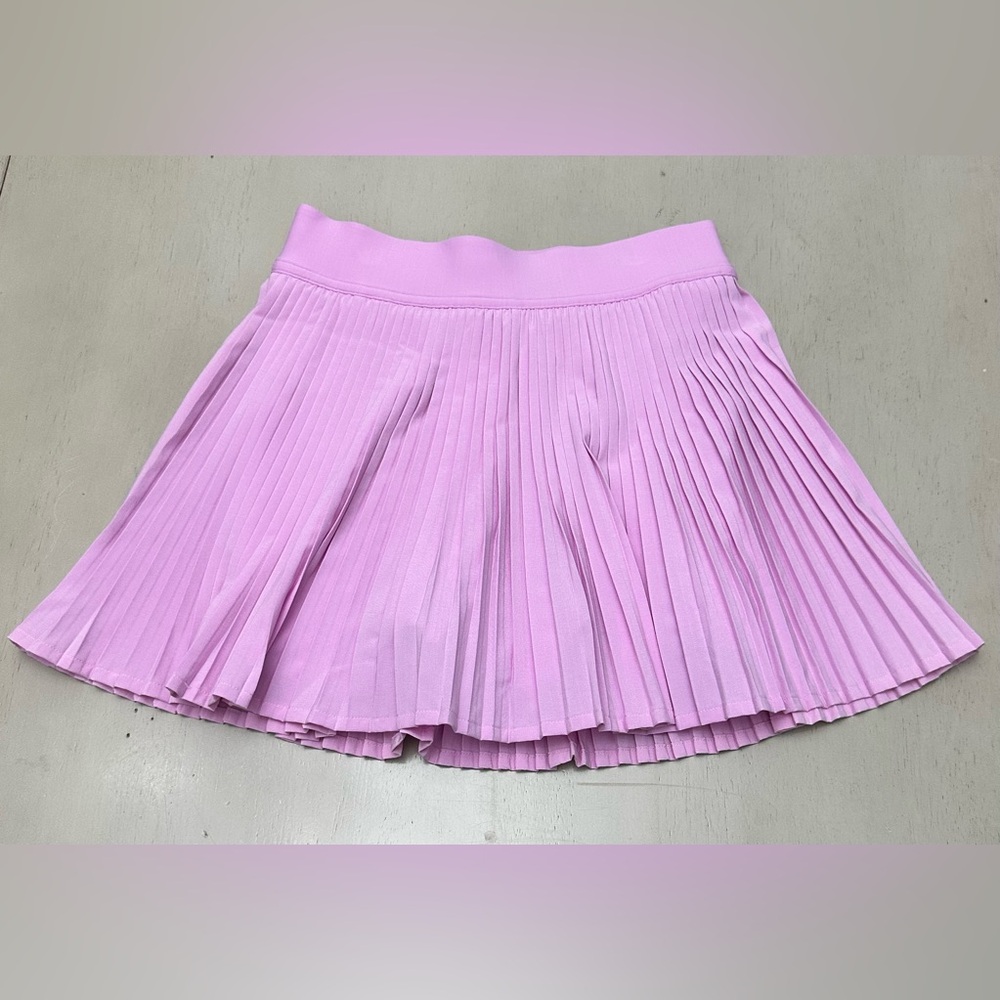 Lululemon High Rise Pleated Pink Skirt